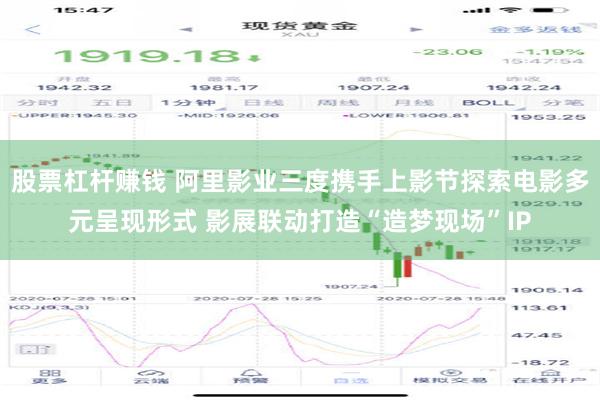 股票杠杆赚钱 阿里影业三度携手上影节探索电影多元呈现形式 影展联动打造“造梦现场”IP