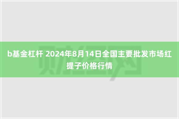 b基金杠杆 2024年8月14日全国主要批发市场红提子价格行情