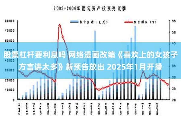 股票杠杆要利息吗 网络漫画改编《喜欢上的女孩子方言讲太多》新预告放出 2025年1月开播